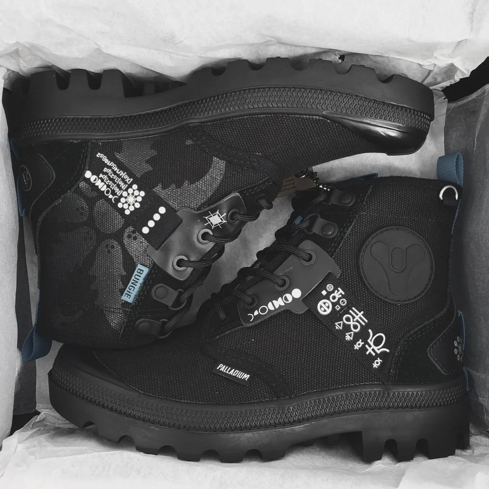 Palladium Destiny X Pampa Witch Queen Black Boots Men 4 Women 5.5‎ Bungie